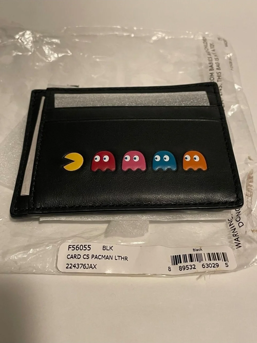 Coach Pac Man Limited Edition Cardholder Authentic